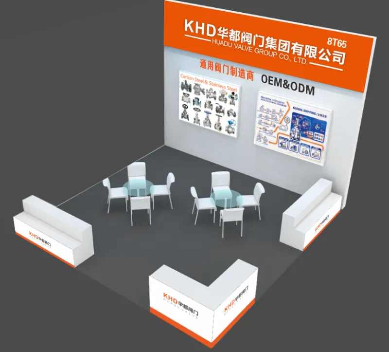 Nibo ni lati Pade Huadu Valve Group (KHD) ni Oṣu Kẹwa 2026? Zhejiang Int'l àtọwọdá Fair, Booth 8T65