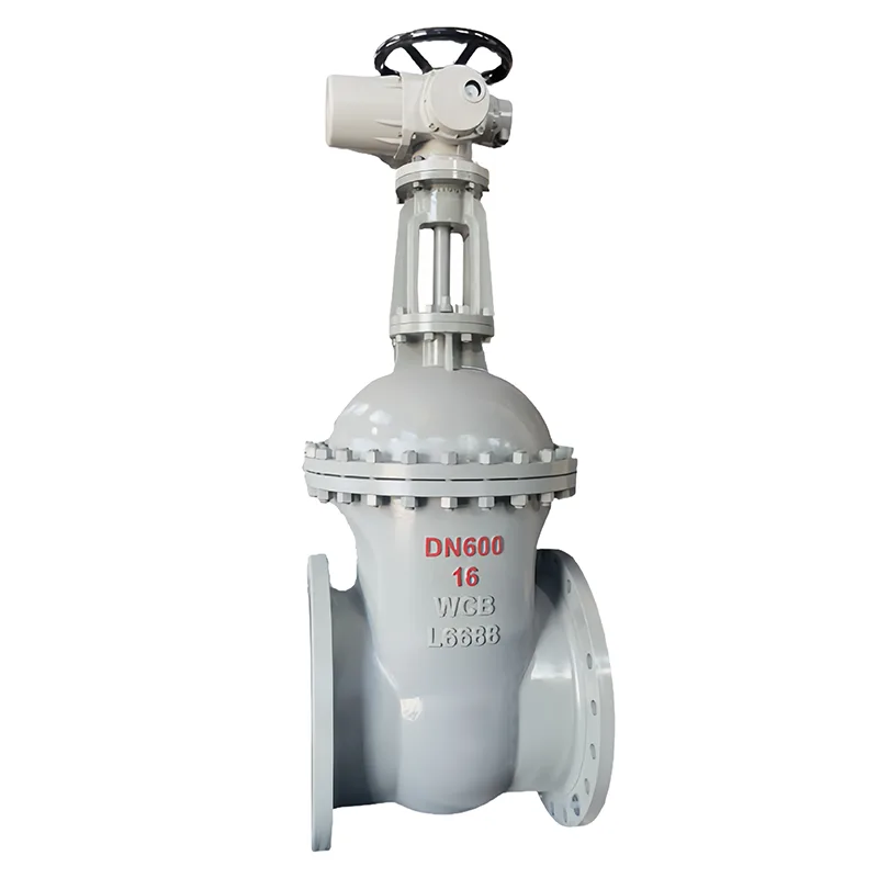 Erogba Irin Electric Flanged Gate àtọwọdá