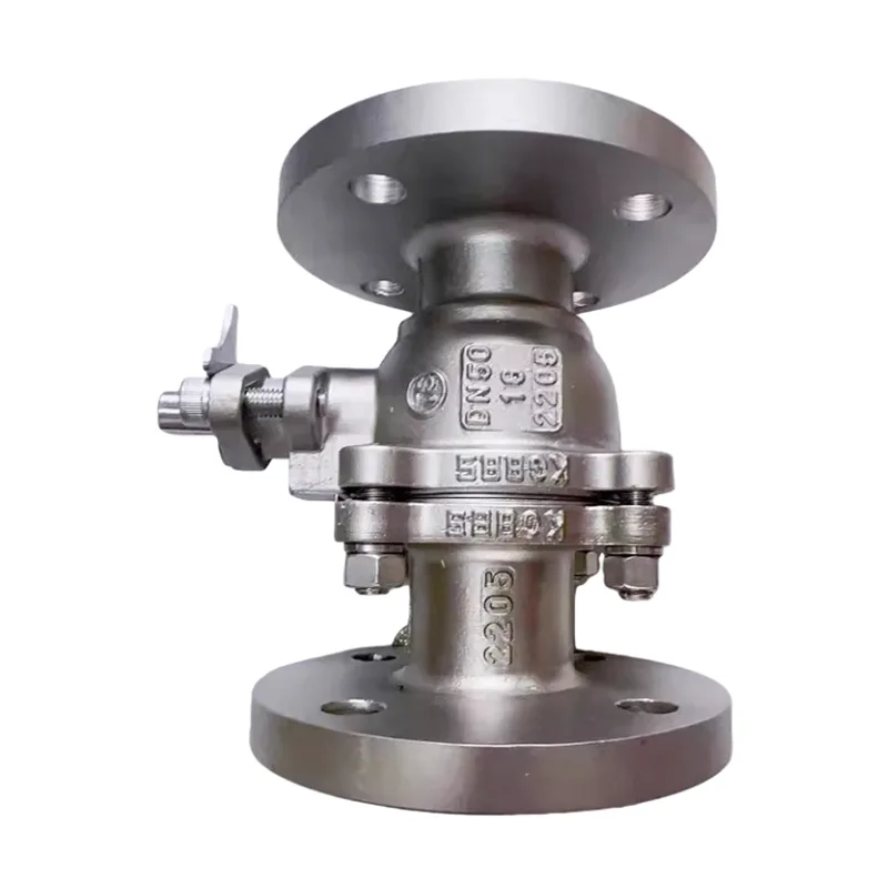 Ile oloke meji Irin Flange Ball àtọwọdá