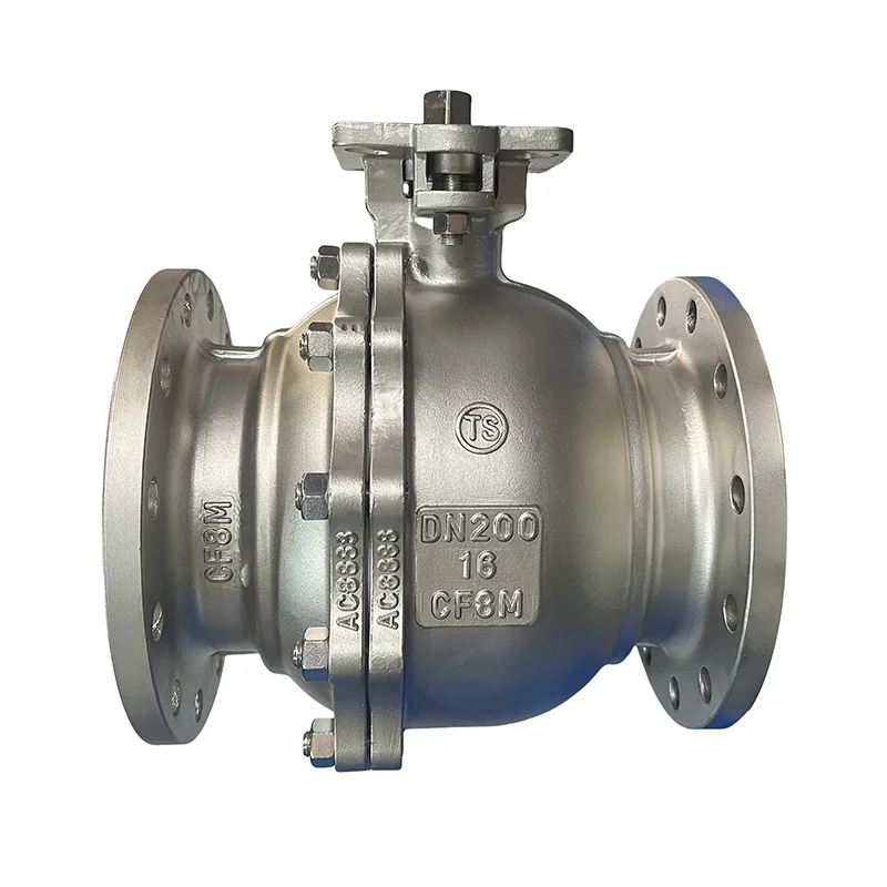 Irin alagbara, irin Flanged Ball àtọwọdá