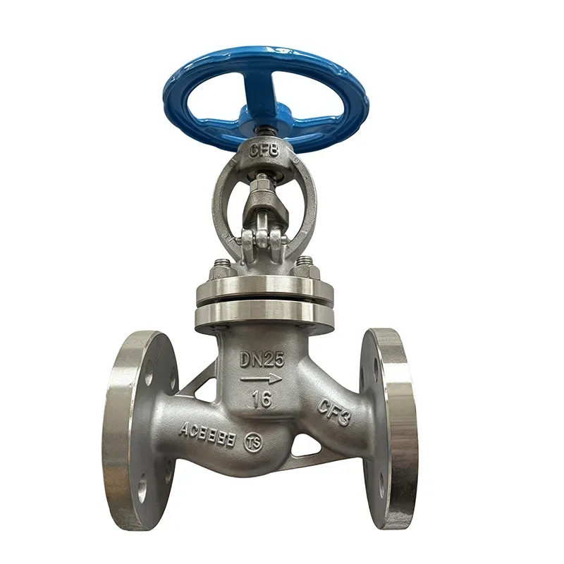 Irin alagbara, irin Globe àtọwọdá Flanged Ipari