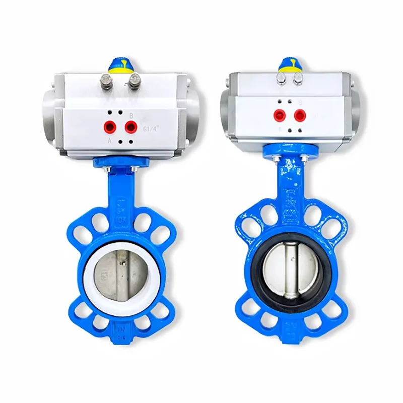 Irin alagbara, irin Pneumatic Labalaba àtọwọdá