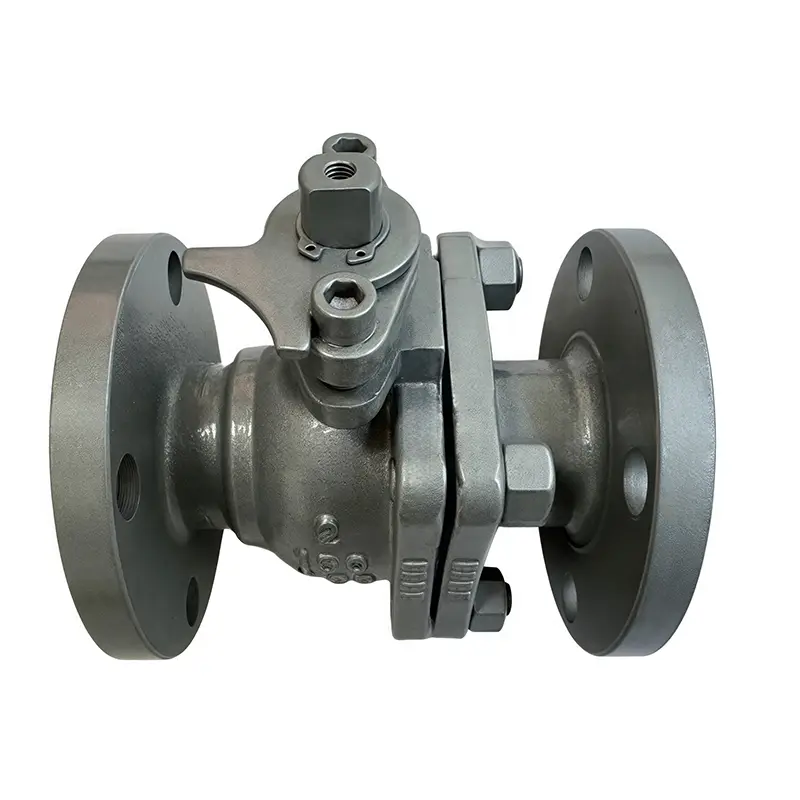 WCB Flanged Ball àtọwọdá